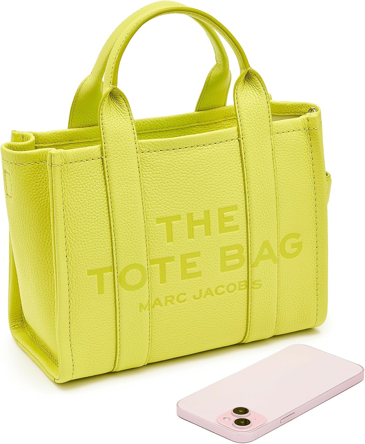 Detalle 2 de Marc Jacobs The Small Tote, Bag — Sac à main élégant et compact avec bracelet en cuir amovible