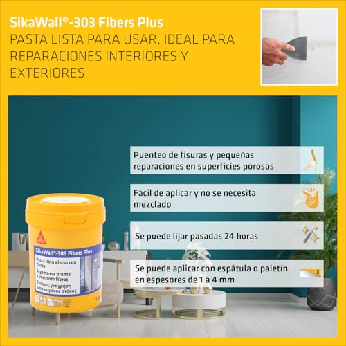 Thumbnail 3 de SIKA SikaWall-303 Fibers Plus 1 kg