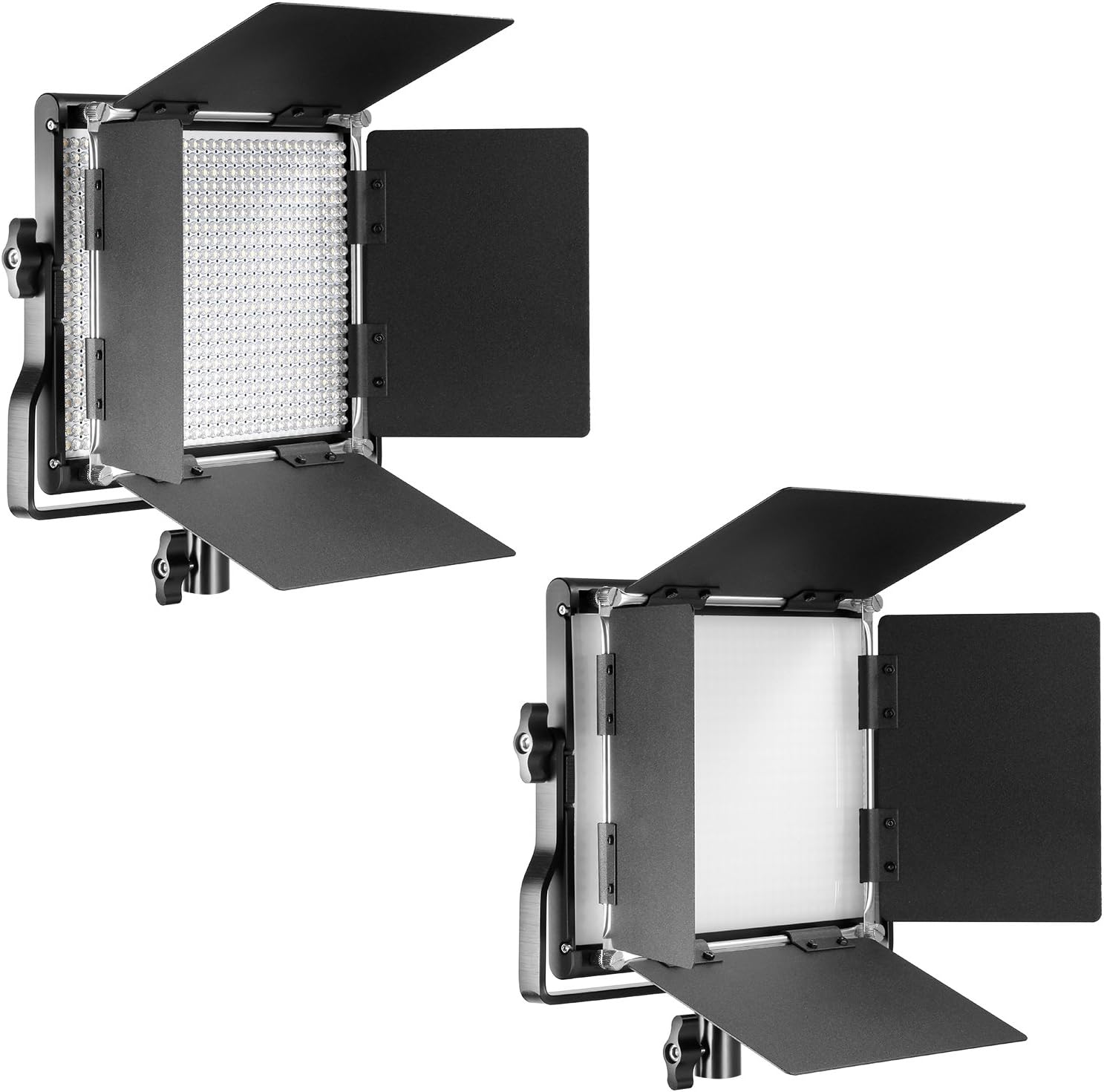 Thumbnail 4 de NEEWER 660-LED Bi-Colour Metal Video Light with U Bracket and Barndoor