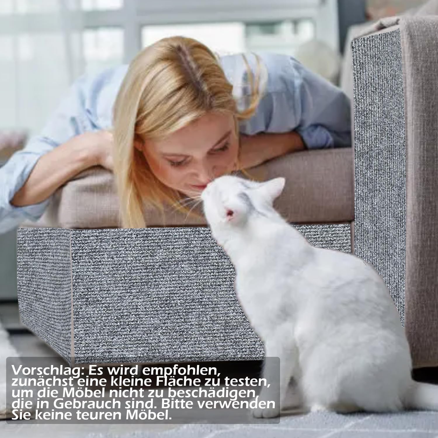 Thumbnail 6 de Selbstklebende Kratzmatte 200×40 cm für Sofa 🐱
