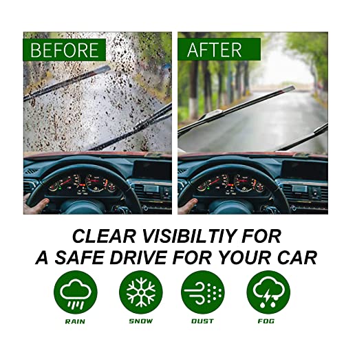 Detalle de Volvo XC90 24"/20"/14" wiper blades set