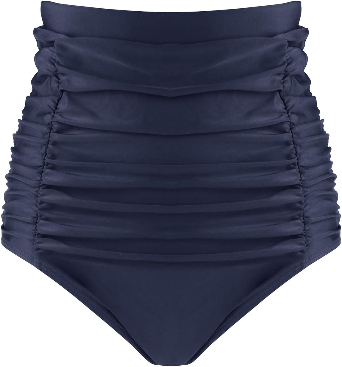 Thumbnail 3 de Ocean Blues women’s high waisted bikini bottoms with tummy control and ruched beach brief fit