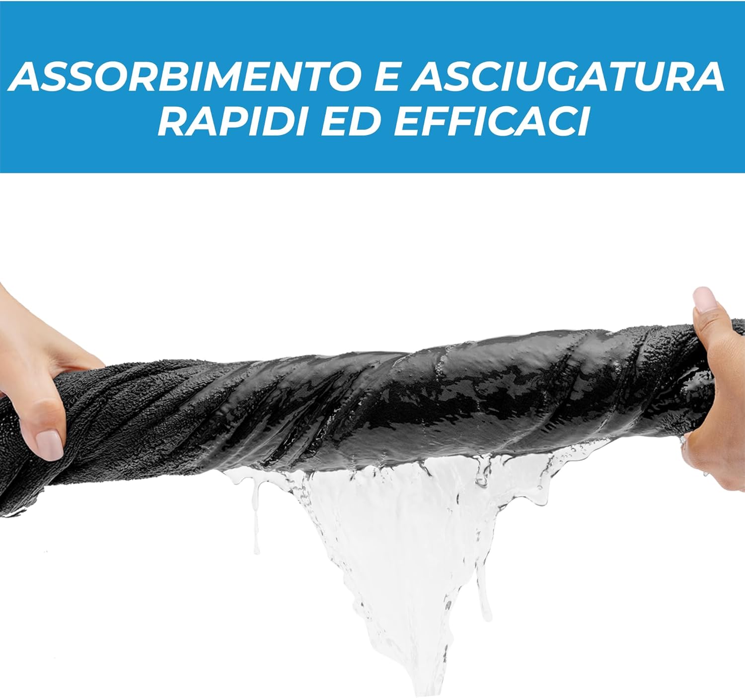 Thumbnail 4 de Zenacross Telo Palestra Microfibra 120x50: asciugatura rapida, tasca con zip e design compatto