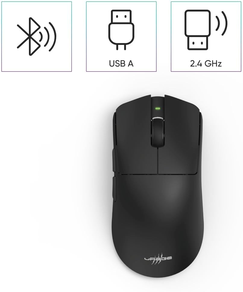 Detalle de uRage Gaming-Maus Reaper 820 Wireless – ultraleicht, flexibel und präzise