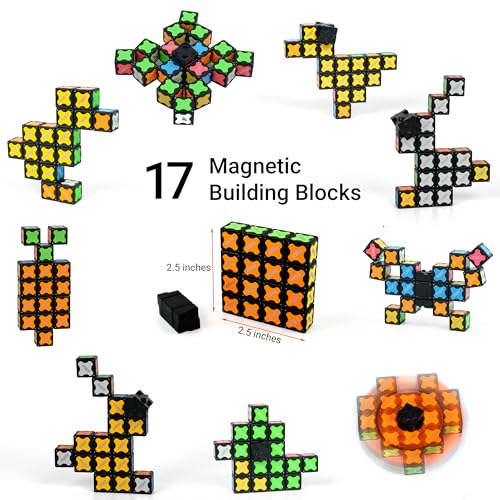 Thumbnail 3 de TOSY Magnet Fidget Spinner Glow 16 bloques