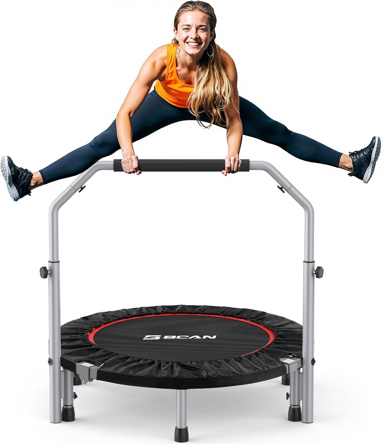 Detalle de BCAN SP2 TX-6389CU 40-Inch Foldable Rebounder with Adjustable Handle