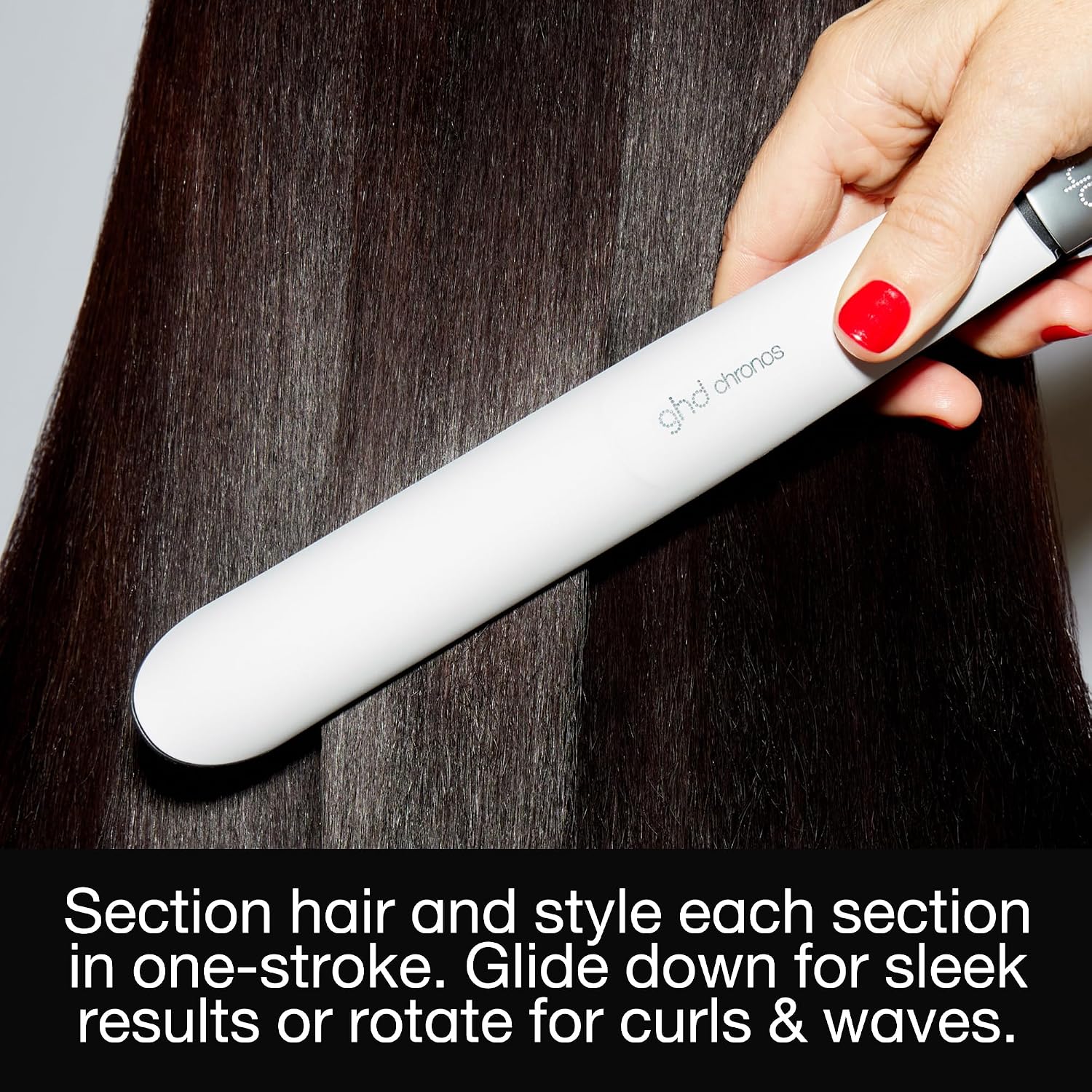Detalle de ghd Chronos & Chronos Max Stylers: 3X Faster Styling for Shine and Smoothness