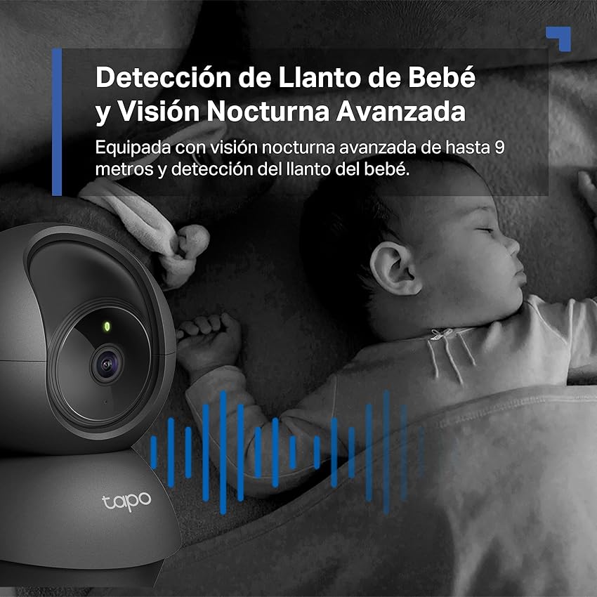 Thumbnail 5 de Tapo C220 - Cámara 360° 2K QHD con IA y Visión Nocturna 🛡