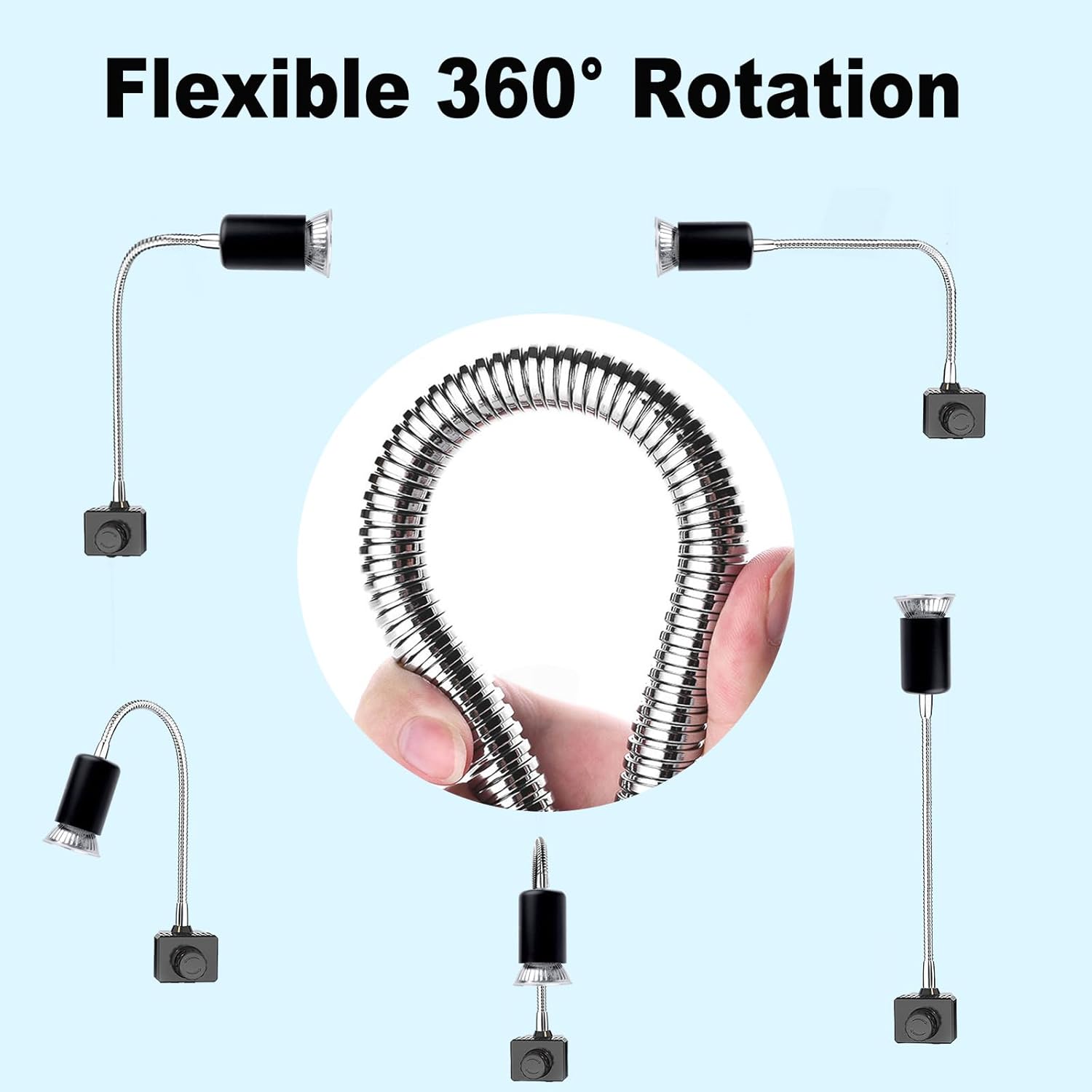 Thumbnail 3 de PewinGo Tortoise Heat Lamp UVA UVB Kit for Terrarium 2x50W 🌡