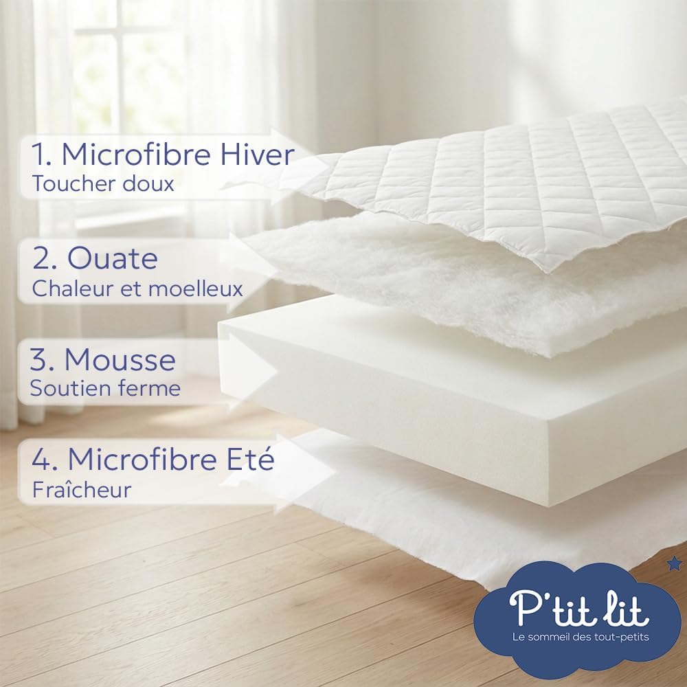 Thumbnail 3 de P'TIT LIT Matelas bébé 60x120 cm