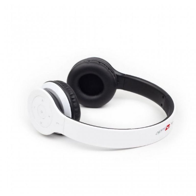 Detalle de Gembird Berlín: Auriculares Bluetooth Blancos