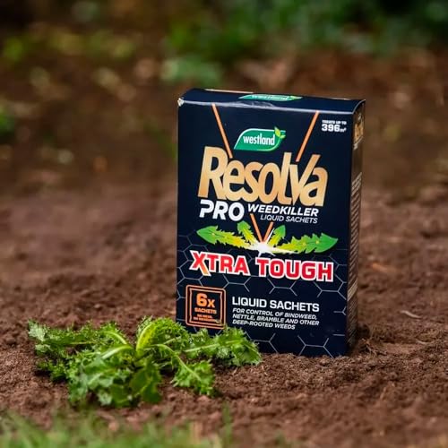 Detalle 1 de Resolva 20300520 Pro Weed Killer Liquid Sachets Xtra Tough 6 x 100ml, Natural