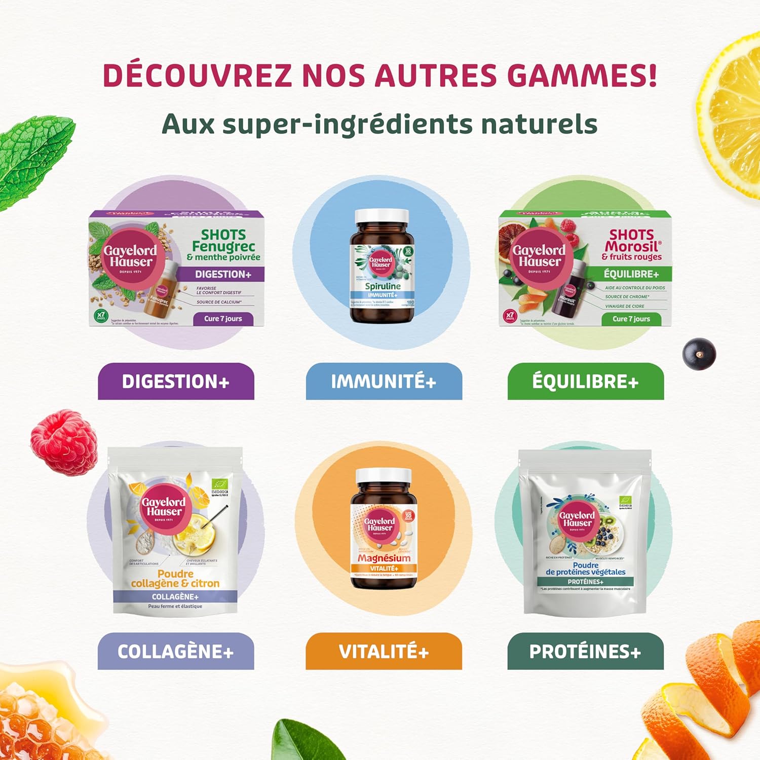 Thumbnail 6 de GAYELORD HAUSER – Poudre de Protéines végétales Bio, 200 g