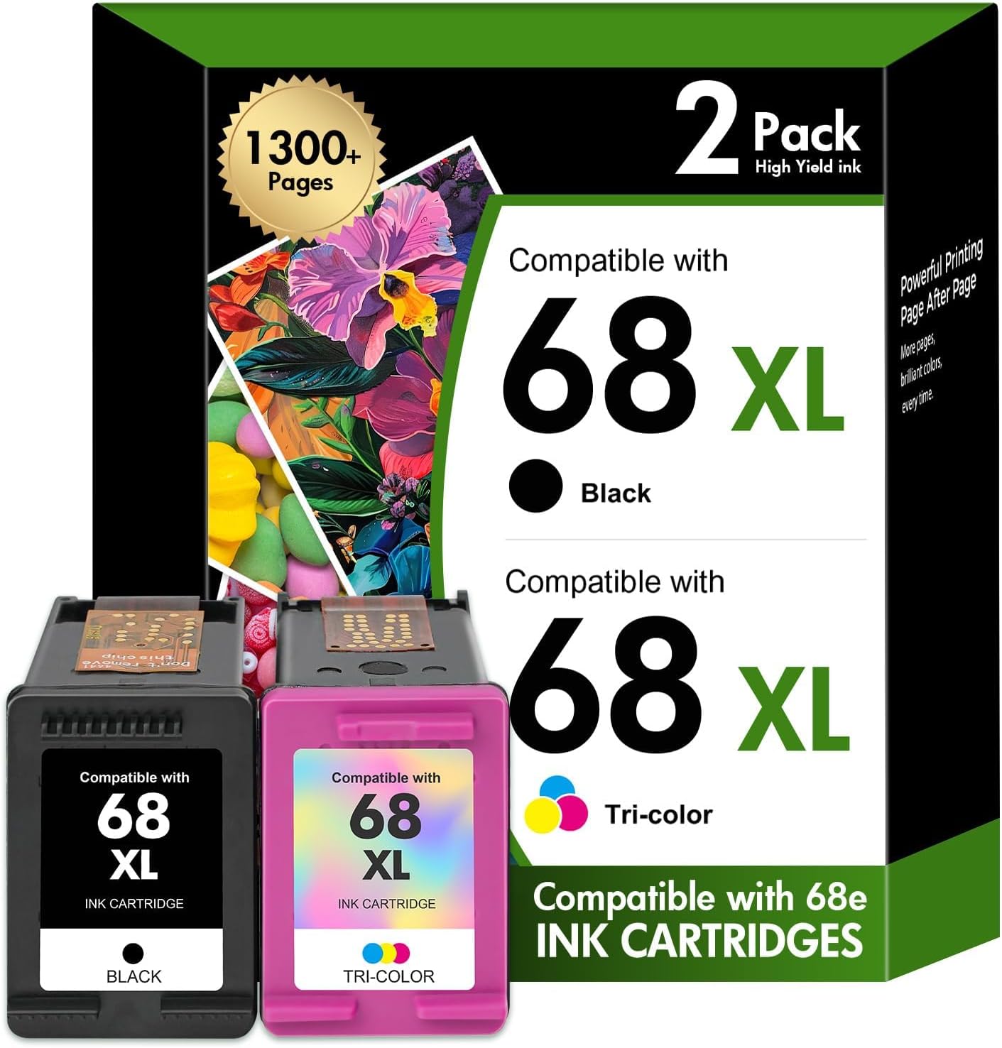 Detalle de Compatible Ink Cartridges for HP 68XL