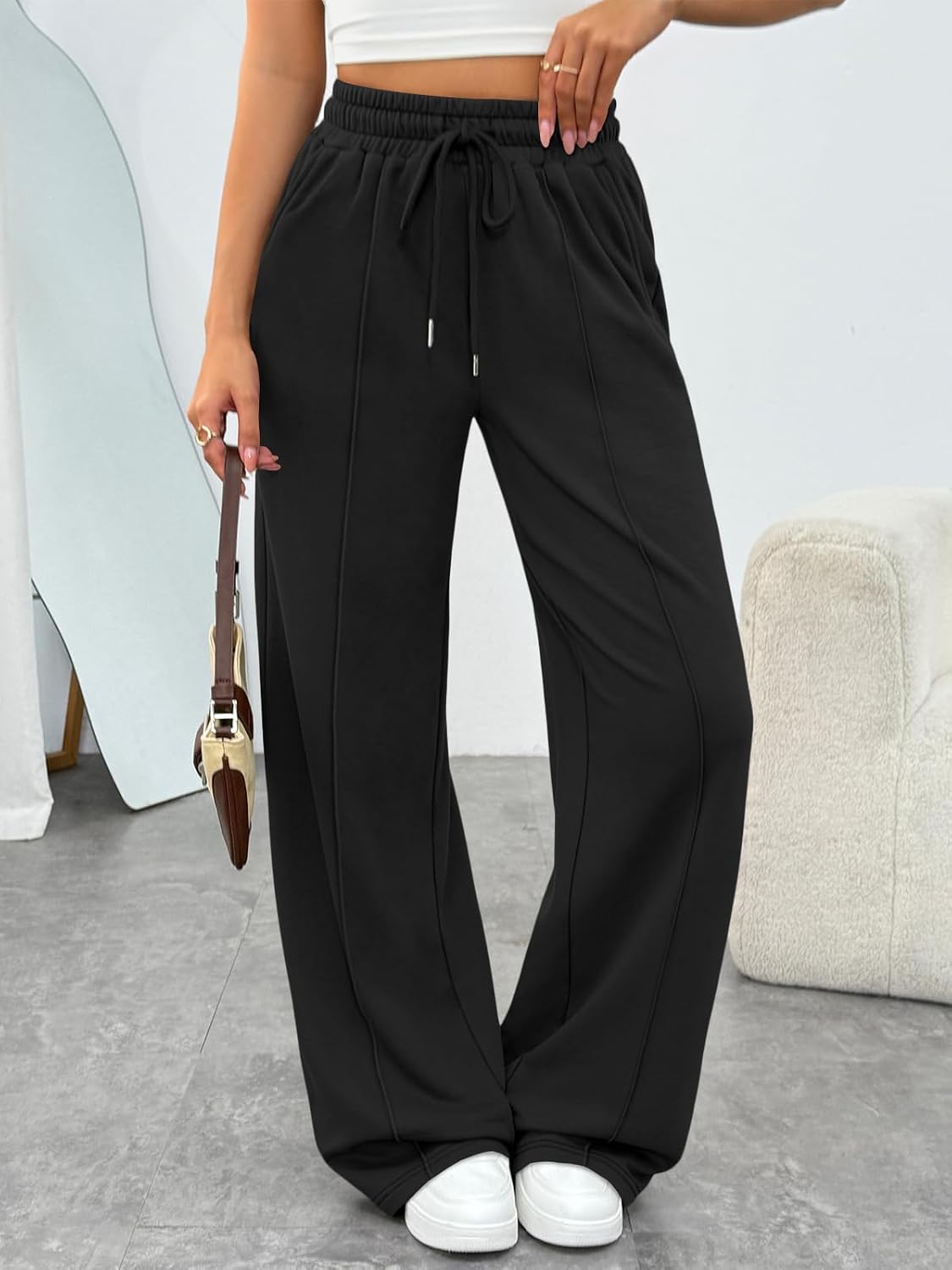 Thumbnail 2 de Trendy Queen Wide Leg Sweatpants