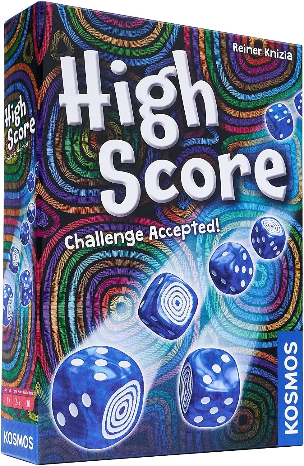Detalle de Thames & Kosmos High Score — Ingenious Dice Game (680572) pour 2–5 joueurs