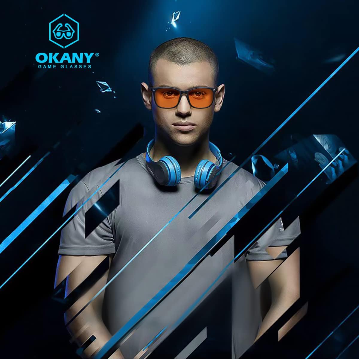 Thumbnail 5 de Okany Blaulichtbrille UV400 für Gamer