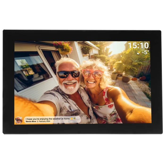 Thumbnail 5 de Denver Frameo PFF-1037 Schwarz 10,1 Zoll