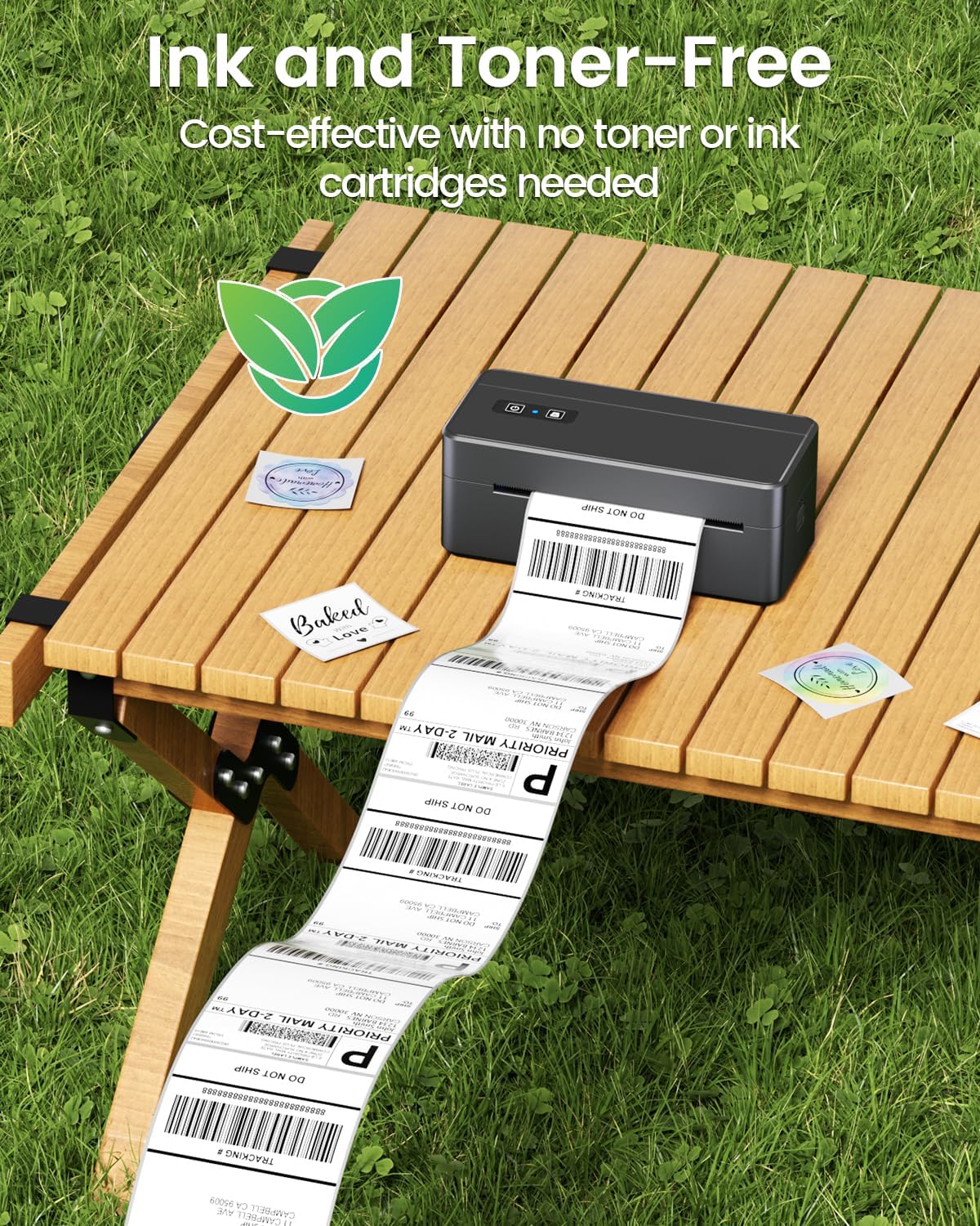 Detalle de ASprink 4x6 Thermal Label Printer