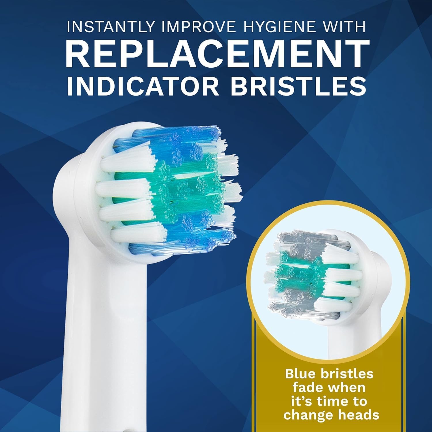 Detalle de Oral‑B Compatible Toothbrush Heads 16 Pack 🪥