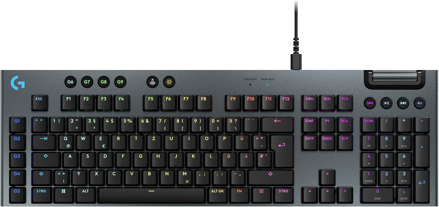 Detalle de Logitech G G915 X – Kabelgebundene Gaming-Tastatur