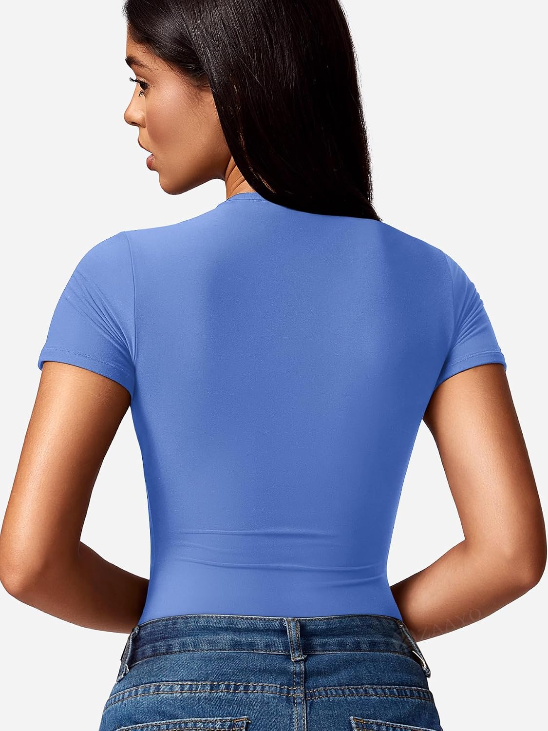 Detalle 2 de ZAAYO Damen Sportshirt 73 Nylon-Anteil