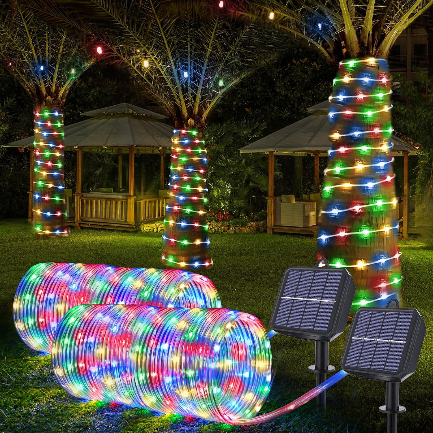 Detalle de Solar Rope Lights 132ft