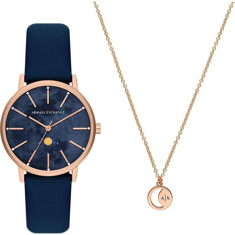 Thumbnail 6 de Montre Armani Exchange pour femmes — élégance rosée et mouvement quartz multifonction
