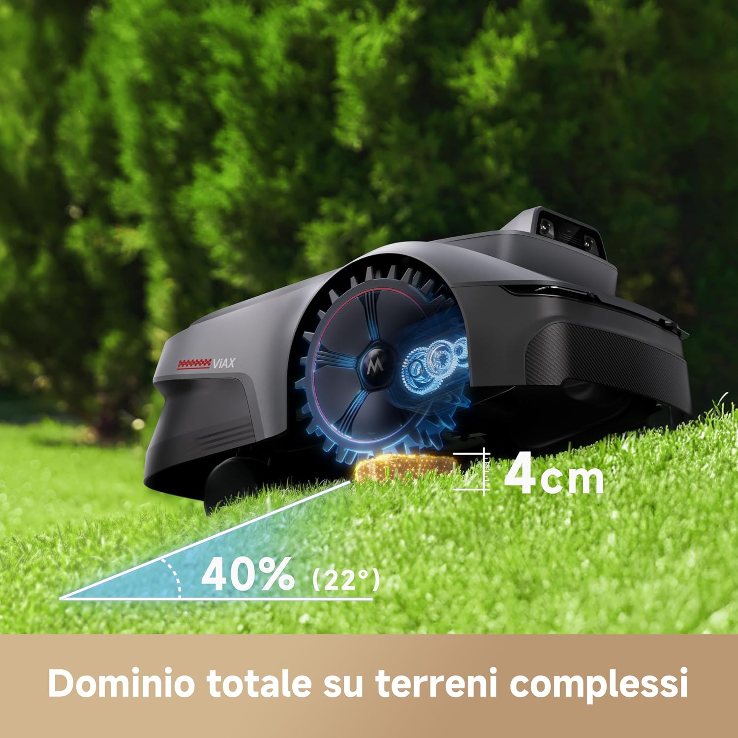 Detalle 2 de MOVA ViAX 250 Robot tagliaerba 250 m²