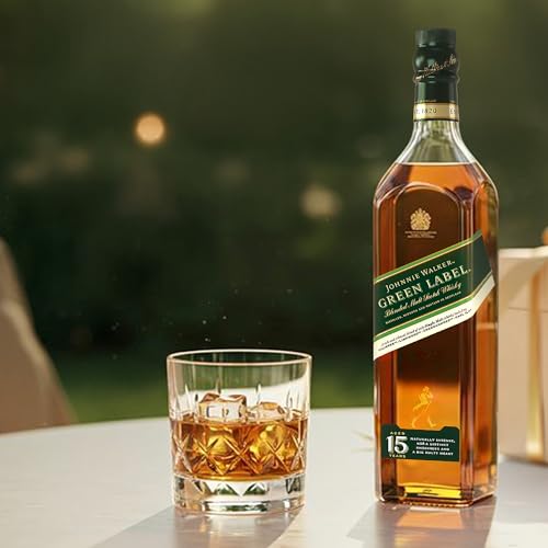 Detalle de Johnnie Walker Green Label 700 ml: whisky escocés blended con personalidad