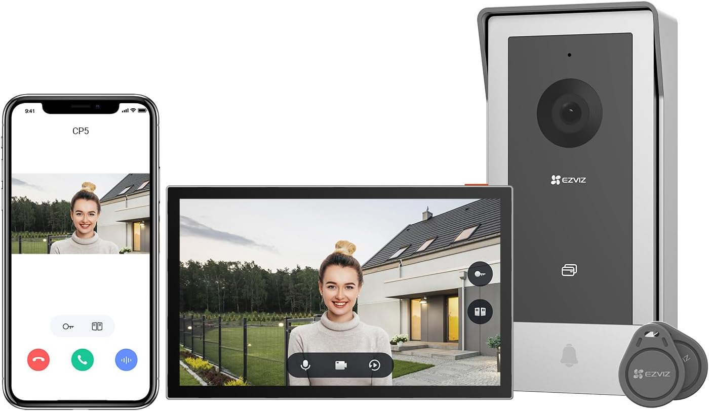 EZVIZ CP5 Videoportero WiFi con Pantalla Táctil 7” 📹