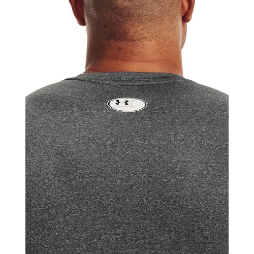 Thumbnail 5 de Under Armour Homme T-Shirt Heatgear Carbon Heather/Black ⚙