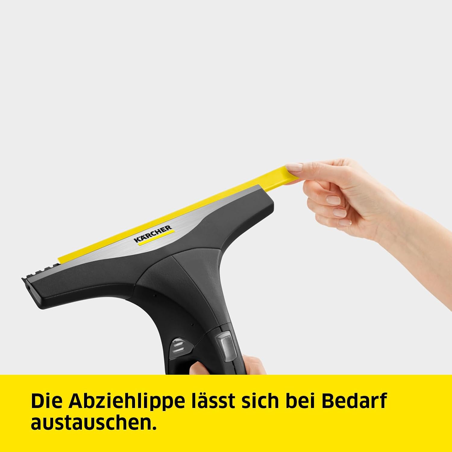Thumbnail 5 de Kärcher WV 2 Black Edition: Fensterreiniger mit 35-Minuten Akku, 2 Absaugdüsen und mikrofaserreinigtem Zubehör