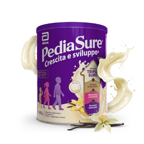 Detalle de PediaSure Crescita e Sviluppo 850g Vaniglia – Integratore Multivitaminico per Bambini