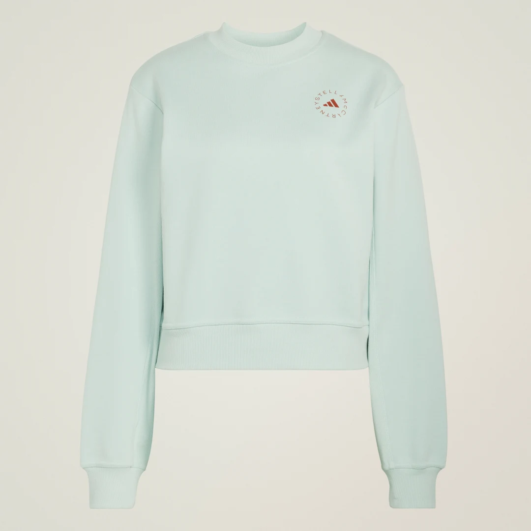 Thumbnail 3 de Sudadera adidas by Stella McCartney Regular – verde