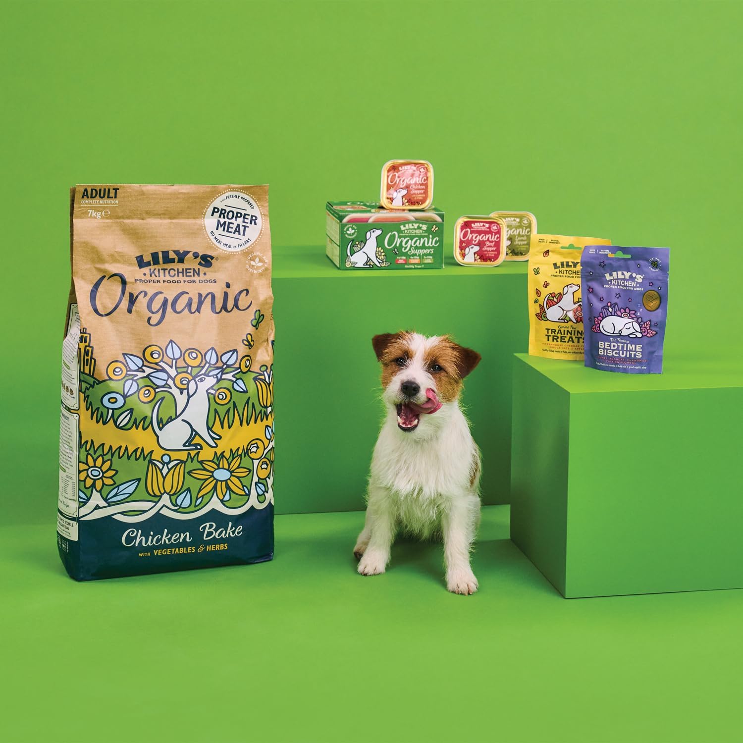 Detalle 2 de Lily’s Kitchen Aliments humides chien adulte Agneau bio 11x150g