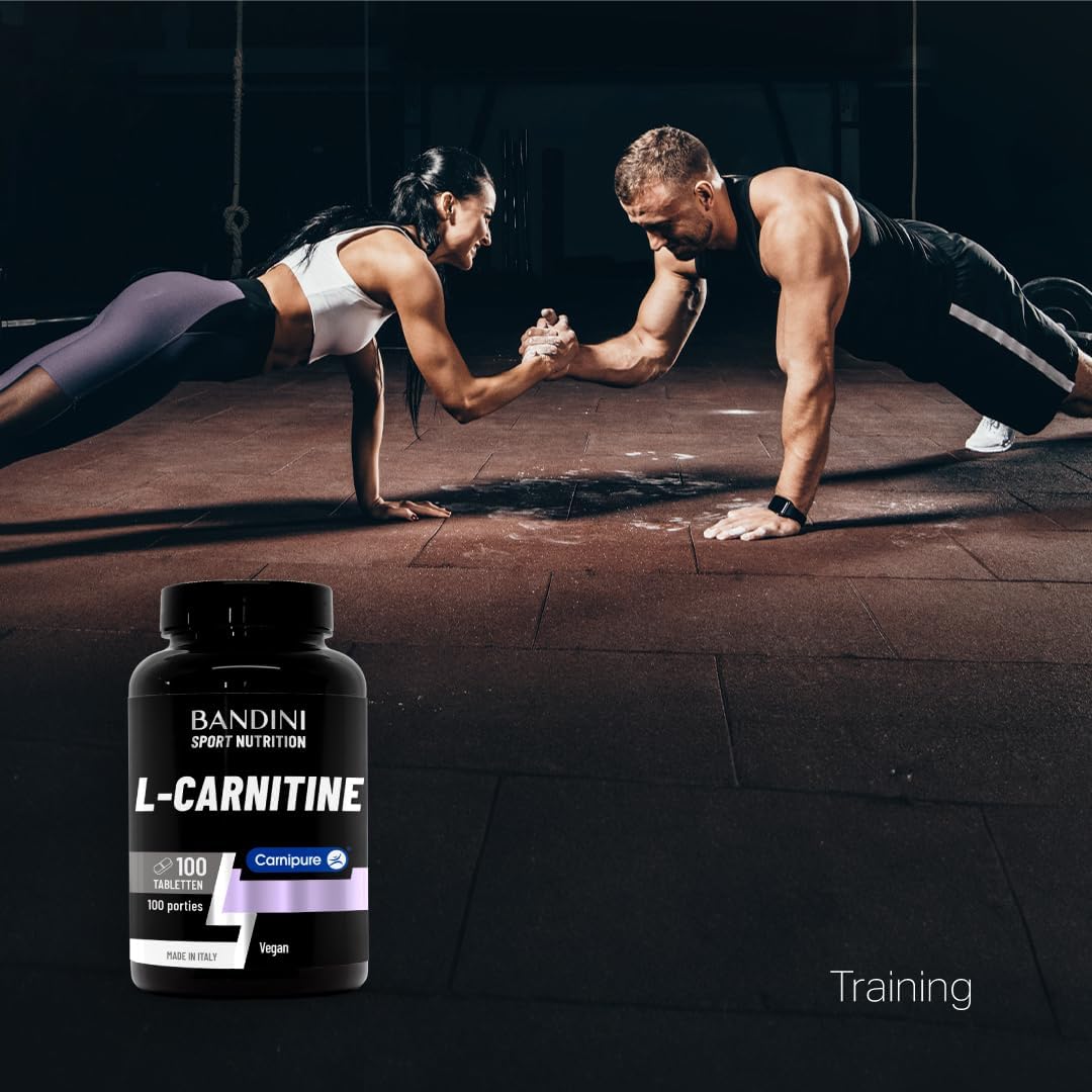 Detalle de BANDINI L-Carnitine 1000 tabletten met Carnipure®, 100 stuks