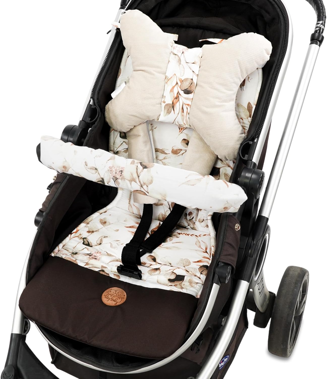 Thumbnail 1 de Totsy Baby Coussin poussette universelle avec assise rembourrée et découpes ceintures