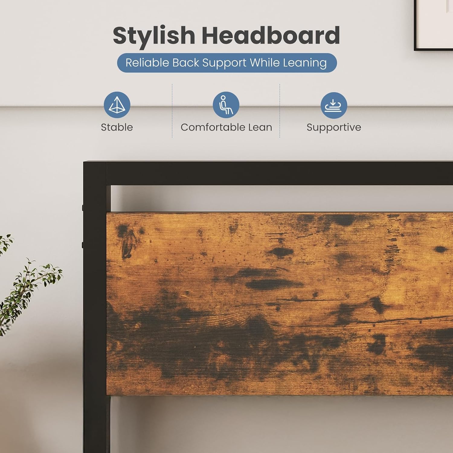Detalle de Sweetcrispy Queen Bed Frame