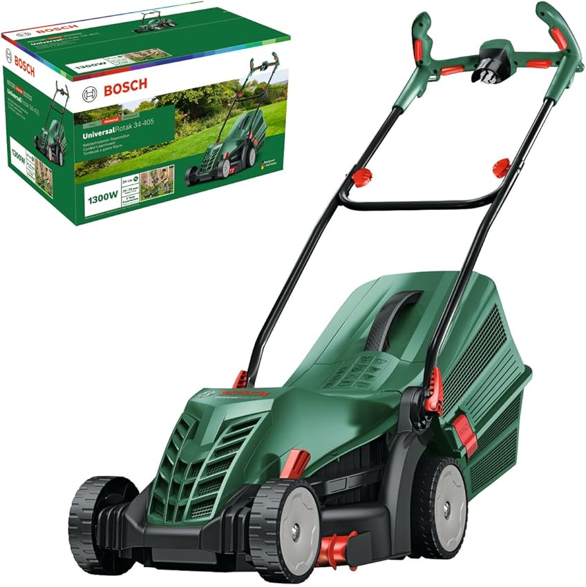 Bosch UniversalRotak 34-405 cortacésped 1.300 W 🎍