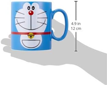 Detalle 2 de 金正陶器 008130 ドラえもん BIGマグカップ 500ml 磁器製・ブルー、電子レンジ・食洗機対応