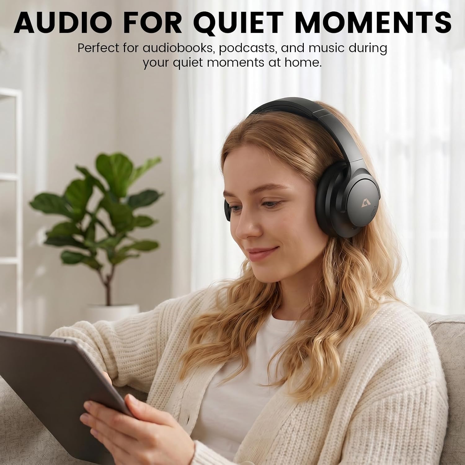 Thumbnail 5 de 1Mii Y8+ Noise Cancelling Headphones 100H battery
