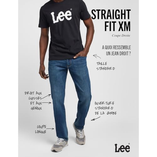 Detalle de LEE Jean Homme Extreme Motion Maddox – Coupe Droite Regular
