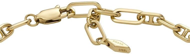 Detalle de Fossil Damenarmband Heritage Messing Kettenarmband