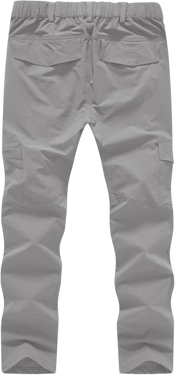 Detalle de YSENTO Women's Hiking Pants, 4-Way Stretch, Quick-Dry, UPF 50+, 6 Pockets
