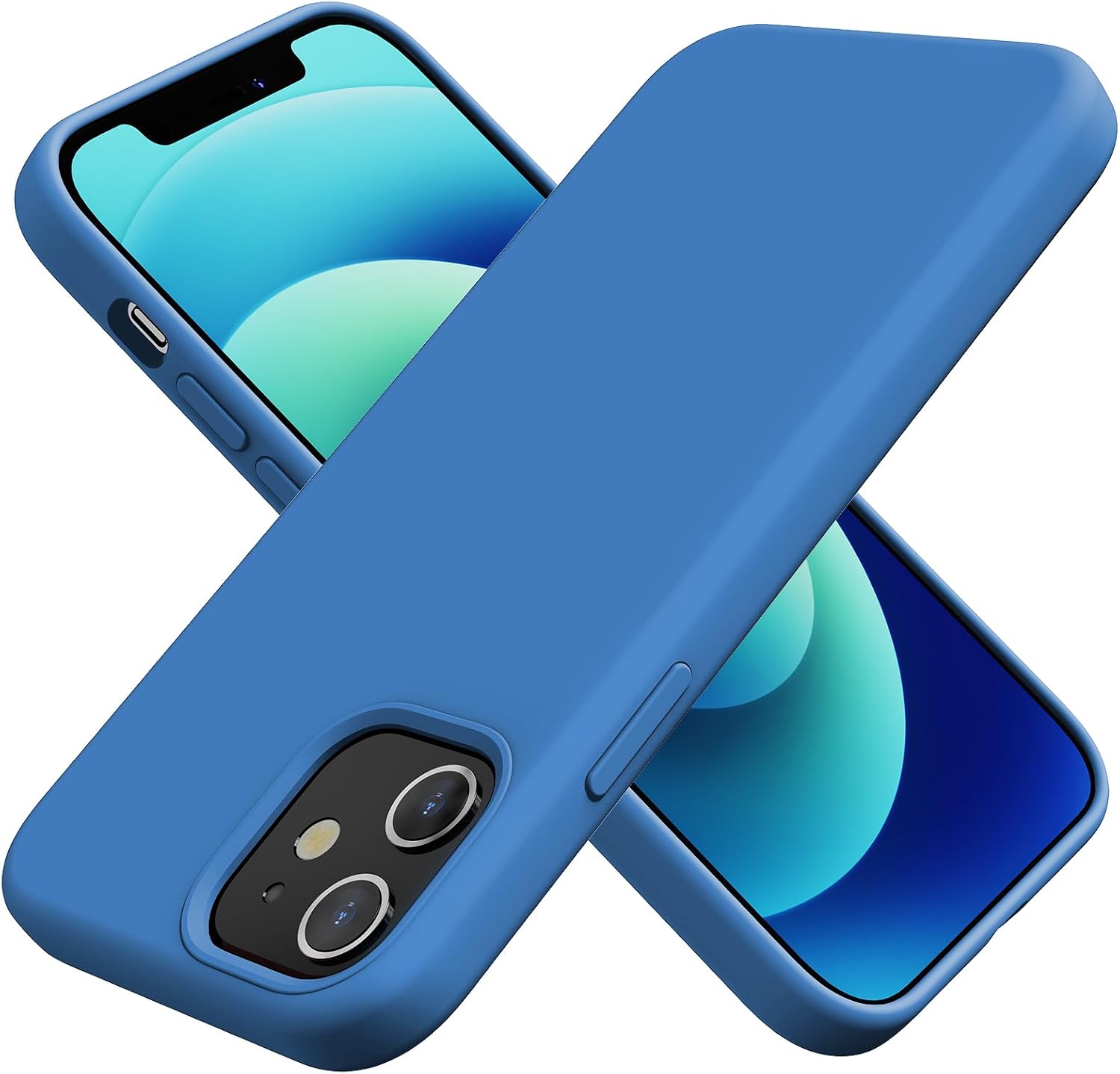 Detalle de TAXXOE iPhone 12 silicone case, 6.1in