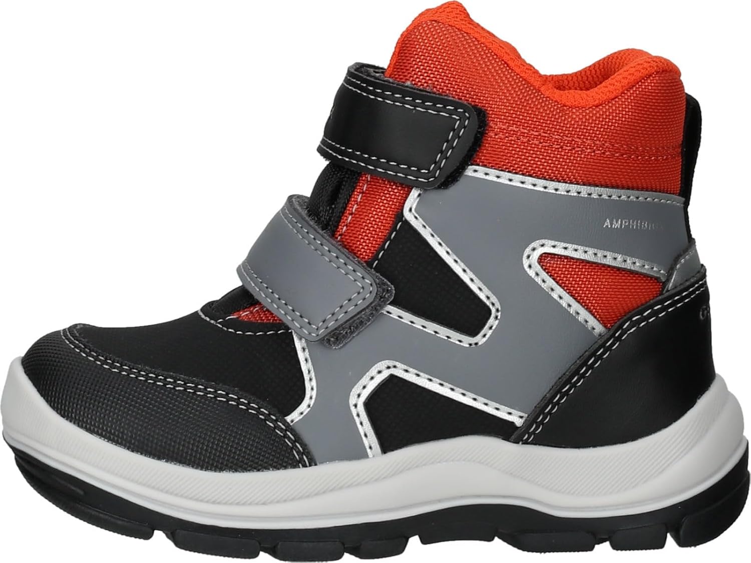 Detalle 2 de Geox Baby Jungen B Flanfil Stiefeletten – wasserdicht, flacher Absatz, Weite Medium