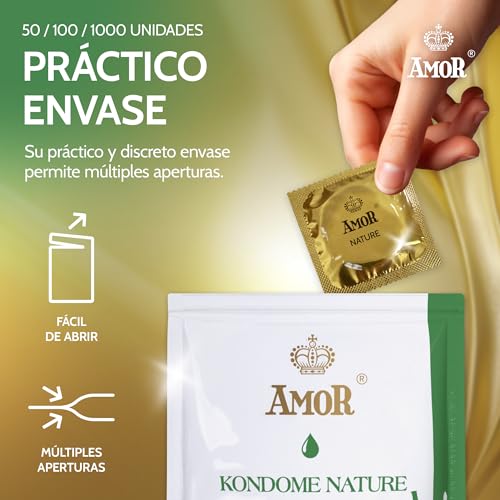 Thumbnail 5 de Préservatifs AMOR NATURE Premium, 50 pièces, Ø 57 mm ⚙