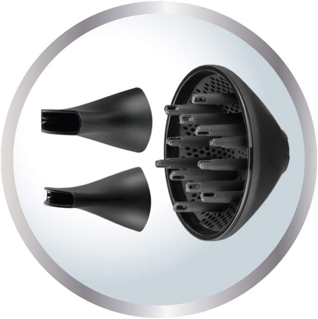Detalle de Remington Asciugacapelli Professionale 2200W AC7250: potenza controllata e tecnologia SupercarePro