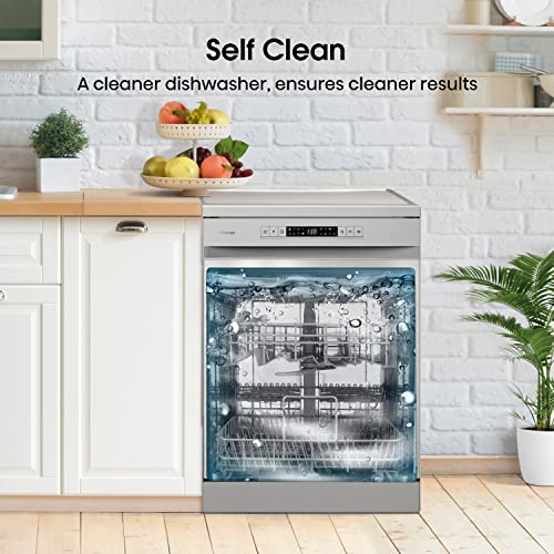 Thumbnail 9 de Hisense HS622E90XUK Freestanding Dishwasher: 85cm, 13 Place Settings, Eco Program, Dry+